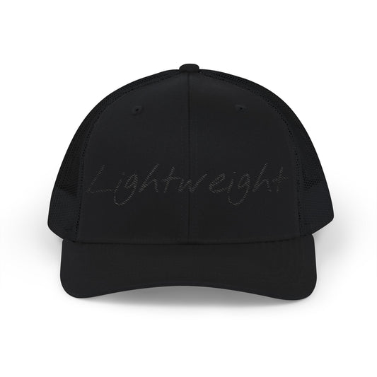 "Lightweight" Embroidered Snapback Trucker Cap