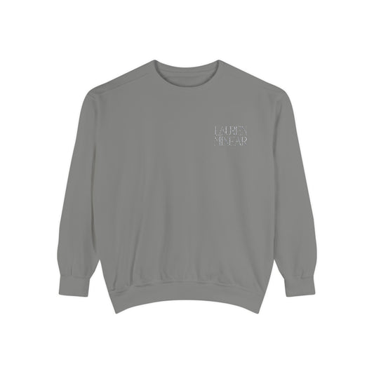 "Lauren Minear" Embroidered Sweatshirt