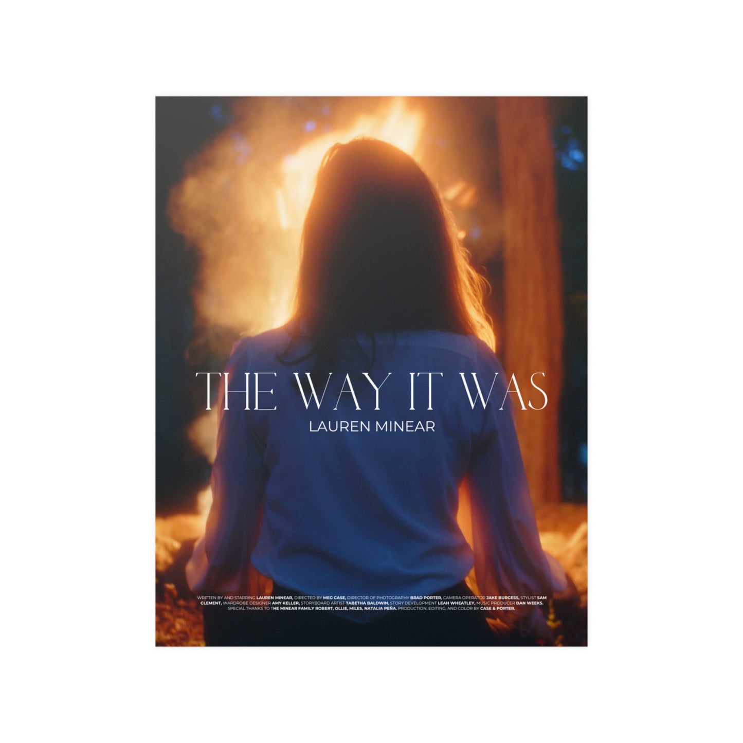 The Way It Was Release Poster