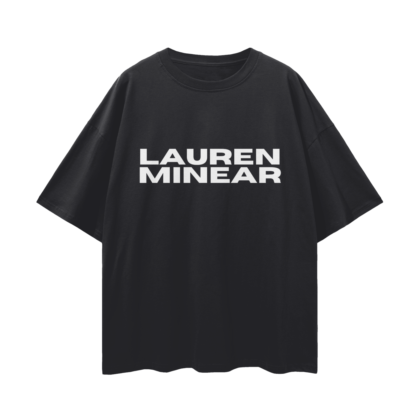 Lauren MInear Streetwear Loose Drop Shoulder T-Shirt