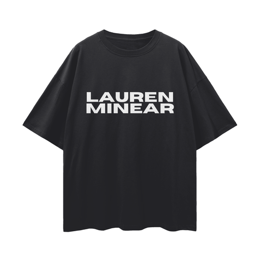 Lauren MInear Streetwear Loose Drop Shoulder T-Shirt